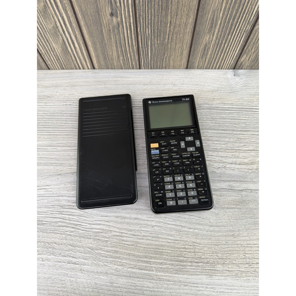 Texas Instruments TI-85 Graphing Calculator W/ Cover Tested & Working - Picture 5 of 15